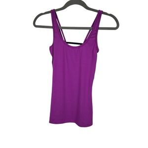 Asics‎ Kenora Purple Tank Top Sleeveless Athletic Workout Activewear - Size XS